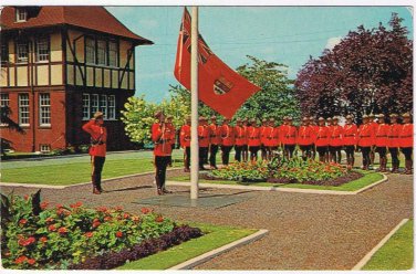 Saskatchewan Postcard RCMP Royal Canadian Mounted Police Swift Current