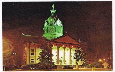 New York Postcard Binghamton Broome County Courthouse