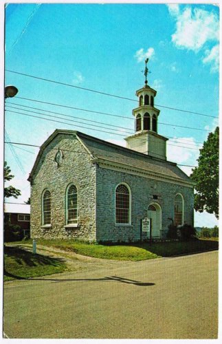 New York Postcard Little Falls Nelliston Palatine Lutheran Church