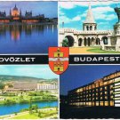 Hungary Postcard Budapest Multi View Hotel Ifjusag