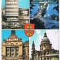Hungary Postcard Budapest Multi View Hotel Gellert