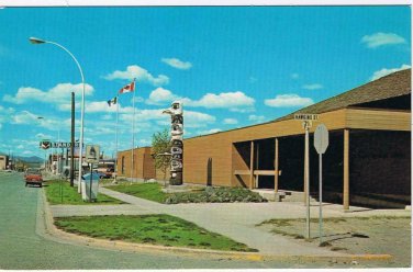 Yukon Postcard Whitehorse Yukon Regional Library Totem Pole