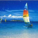 Fiji Postcard Beachcomber Island Sailing