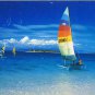 Fiji Postcard Beachcomber Island Sailing