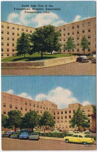 Ohio Postcard Youngstown Hospital Association South Side Unit