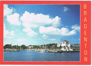Florida Postcard Bradenton On The Manatee River
