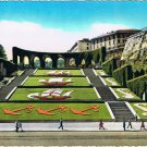 Italy Postcard Genova Gardens Of Victory Square