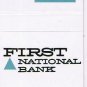 Matchbook Cover First National Bank Iron Mountain Kingsford Michigan Savings