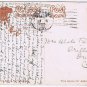 California Postcard Mount Lowe Sentinel Rock Train Rail 1915