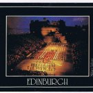 United Kingdom UK Postcard Scotland Edinburgh Military Tattoo Night Larger Card