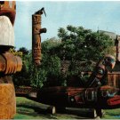 British Columbia Postcard Victoria Thunderbird Park Totem Poles Mungo Martin