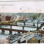 Iowa Postcard Des Moines River View 1909