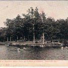 Illinois Postcard Danville RPPC Band Concert Soldiers Home Park 1905