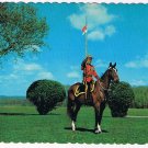 Canada Postcard RCMP Royal Canadian Mounted Police On Horse In Field