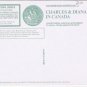 Royalty Postcard Princess Diana In Canada