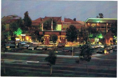 California Postcard Irvine Airporter Inn Hotel