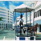 Bermuda Postcard Traffic Cop in Bird Cage Bank Of Bermuda Building