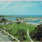 Florida Postcard Tampa Bay St Pete's Historical Museum Pier HMS Bounty