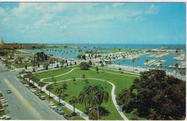Florida Postcard Tampa Bay St Pete's Historical Museum Pier HMS Bounty