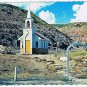 Alberta Postcard Drumheller Worlds Largest Little Church Seats 10000 6 At A Time