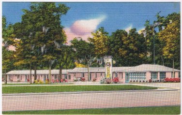 Florida Postcard Ocala Major Motel