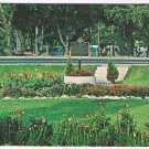 Ontario Postcard North Bay Floral Gardens Jean Nicolet