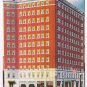 New York Postcard Syracuse Hotel Jefferson Clinton