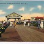 New Jersey Postcard Ocean Grove Boardwalk & Beach