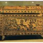 Egypt Postcard Cairo King Tut's Treasures Magnificent Painted Wooden Chest