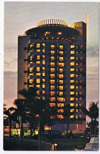 Florida Postcard Fort Lauderdale Pier 55 Luxury Hotel