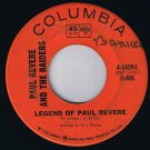 Paul Revere & The Raiders Legend Of Paul Revere 45 rpm Him Or Me Canadian Press