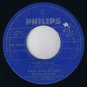Paul Mauriat Love Is Blue 45 rpm Alone In The World Canadian Pressing