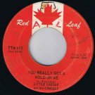 Little Caesar & Consuls You Really Got A Hold On Me 45 rpm It's So Easy Cdn Pres