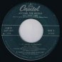 Nat King Cole Around The World Fascination 45 rpm Affair To Remember Gold Mine