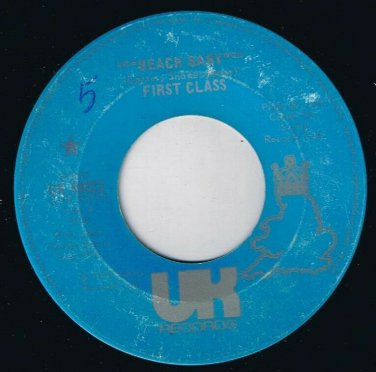 First Class Beach Baby 45 rpm Both Sides Of The Story Canadian Pressing