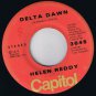 Helen Reddy If We Could Still Be Friends 45 rpm Delta Dawn Canadian Pressing