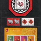 Canada China Hong Kong 2002 New Year of Horse Stamps Zodiac MNH