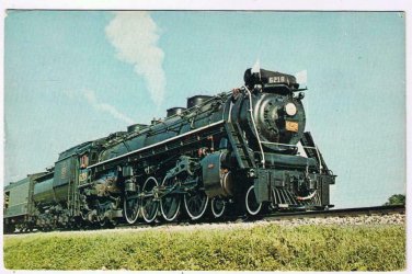 Transportation Postcard Canadian National Railway 6218 Train Westbound Kingston
