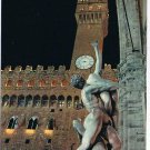 Italy Postcard Firenze Florence Rape of Sabines & Tower Of Arnolphe