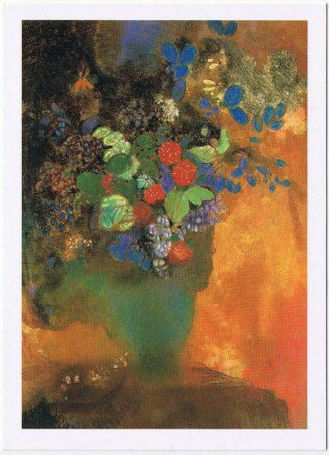Art Postcard Odilon Redon Ophelia Among The Flowers National Gallery London