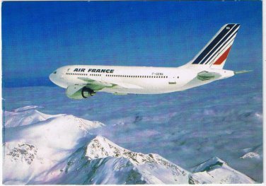 France Postcard Air France Airbus