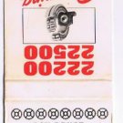 Matchbook Cover Ron Bruce Kitchener Ontario Browning Marysville Kentucky