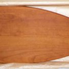 Cherry Wood & Pewter Gourmet Fish Serving Tray Quintessential Canada 22"