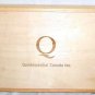 Cherry Wood & Pewter Gourmet Fish Serving Tray Quintessential Canada 22"