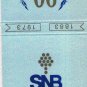 Matchbook Cover State National Bank Denison Texas 90th Anniversary 1973