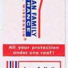 Matchbook Cover James E Martin Insurance St Cloud Minnesota American Family
