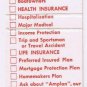 Matchbook Cover James E Martin Insurance St Cloud Minnesota American Family
