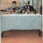 Postcard Comic Awful Bad Manners Mein Sohn Stick Your Elbows Out