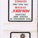 Middletown Ohio Holiday Inn Matchbook
