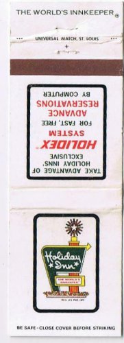 Middletown Ohio Holiday Inn Matchbook